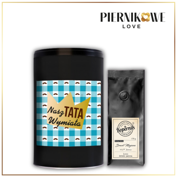 NASZ TATA WYMIATA PUSZKA CZARNA 150G - PREZENT NA DZIEŃ OJCA