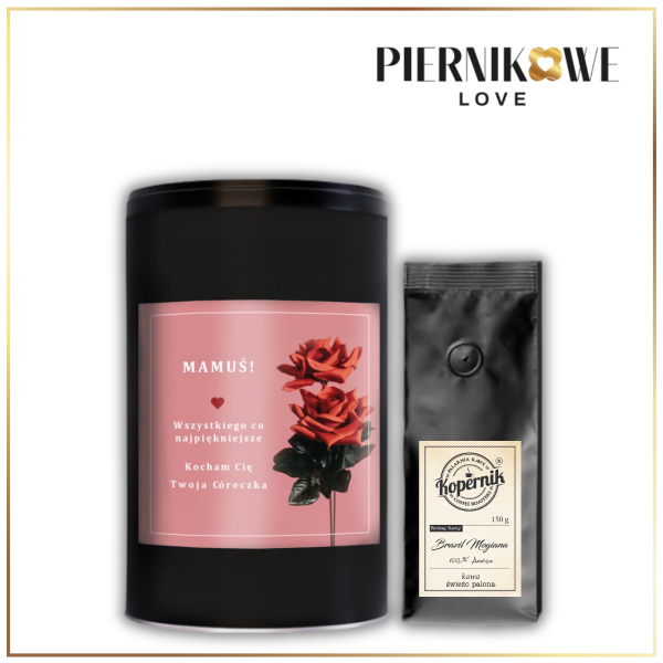 MAMUŚ PUSZKA CZARNA - ORYGINALNY PREZENT DLA MATKI